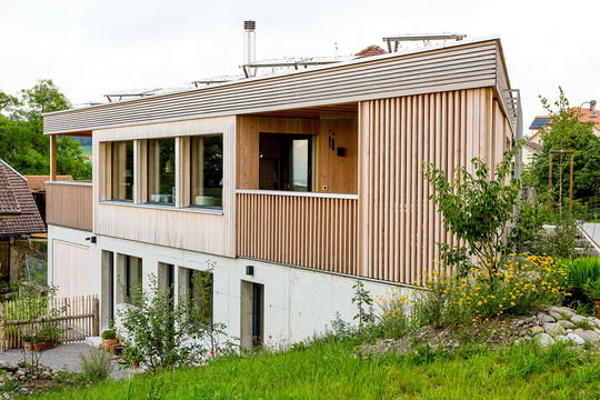 Zoom: Holzhaus im Emmental