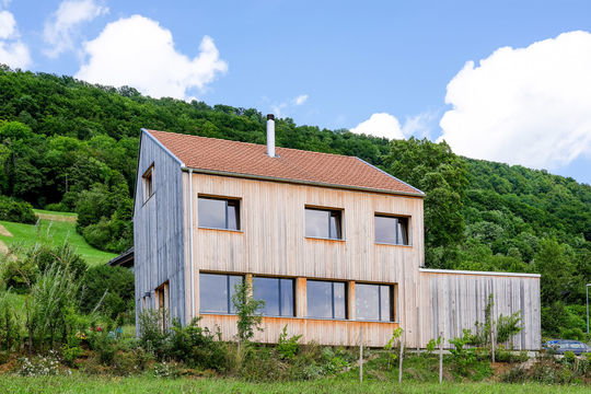 Zoom: Holzhaus in Aarau