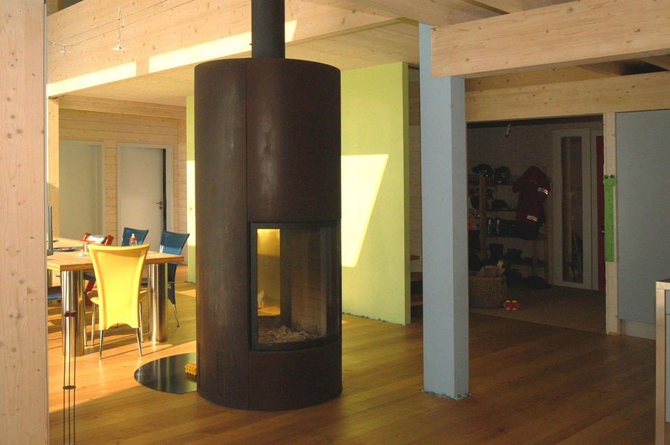 Holzhaus in Corminboeuf