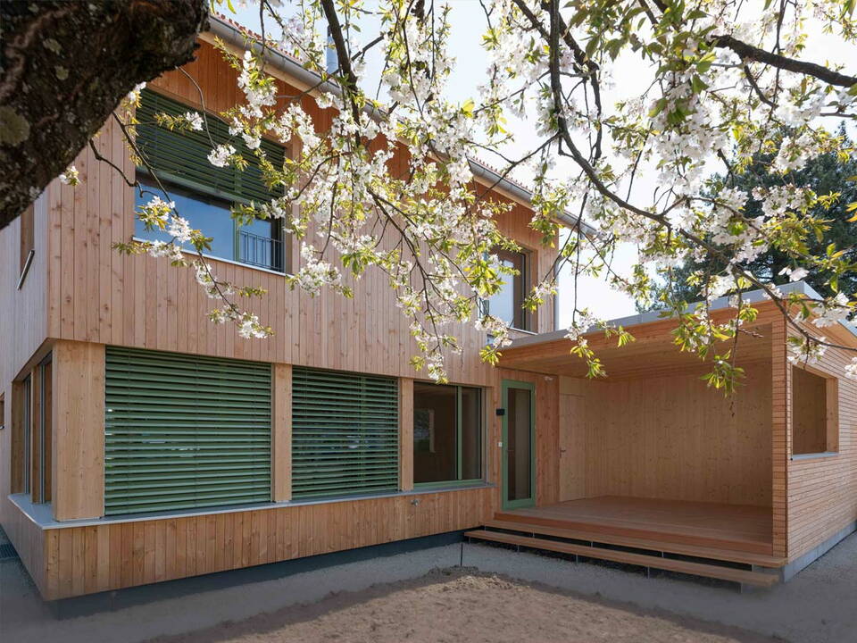 Holzhaus in der Region Solothurn