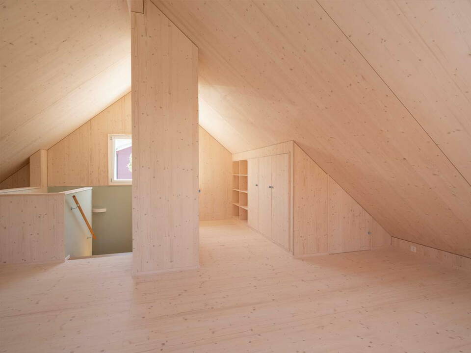 Holzhaus in der Region Solothurn