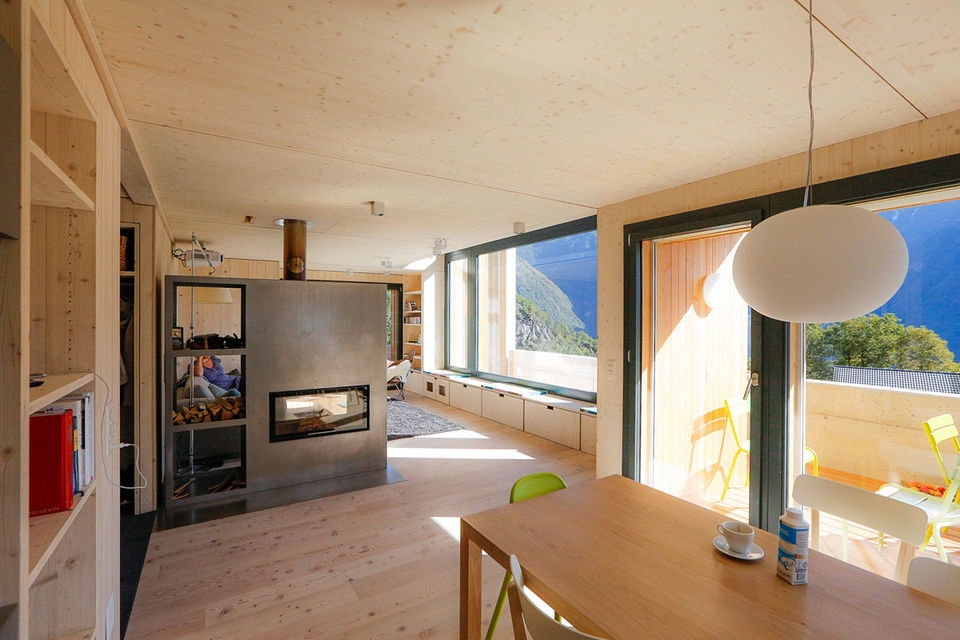 Holzhaus in Castaneda