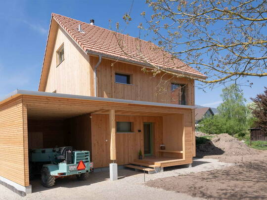 Zoom: Holzhaus in der Region Solothurn