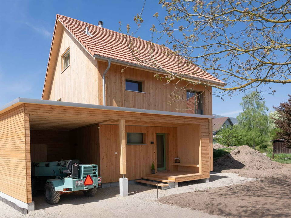 Holzhaus in der Region Solothurn