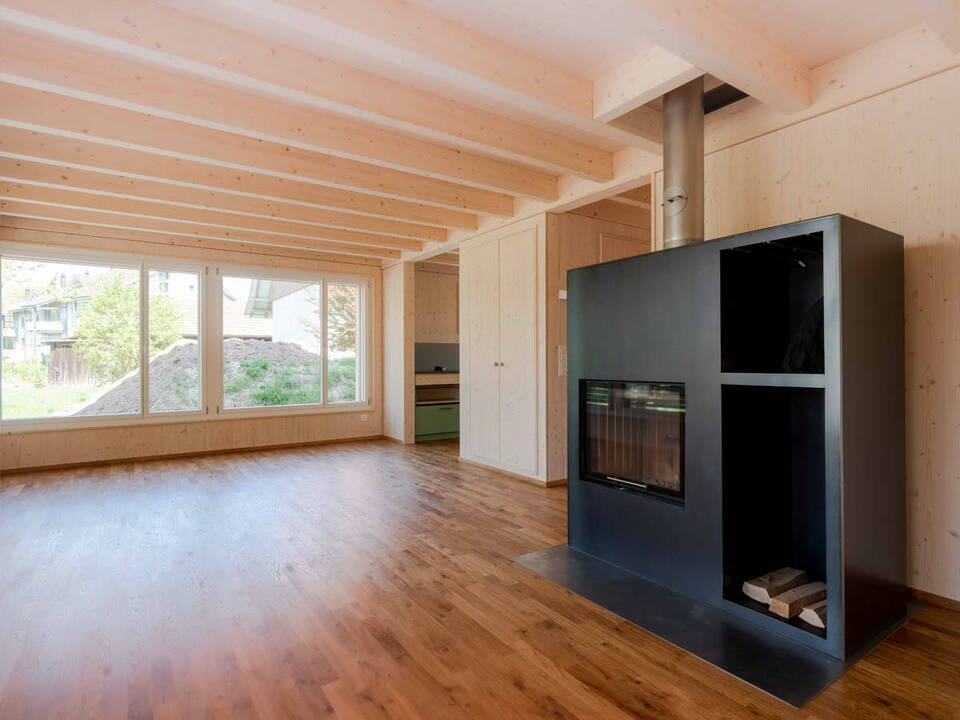 Holzhaus in der Region Solothurn