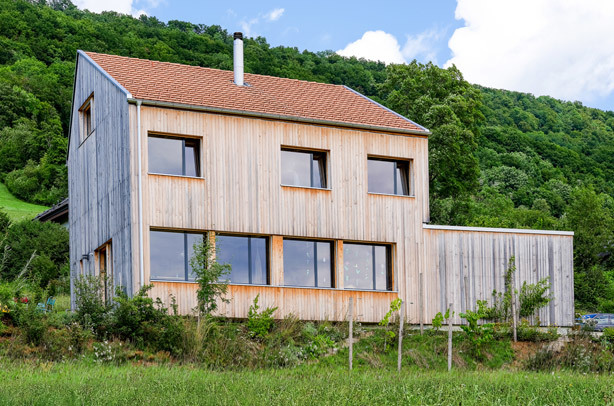 Holzhaus Objekt 39, Aarau, Einofenhaus