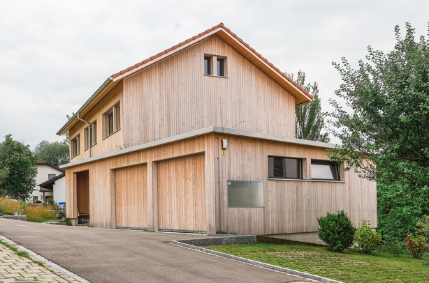 Holzhaus Objekt 38, Zürich, Einofenhaus